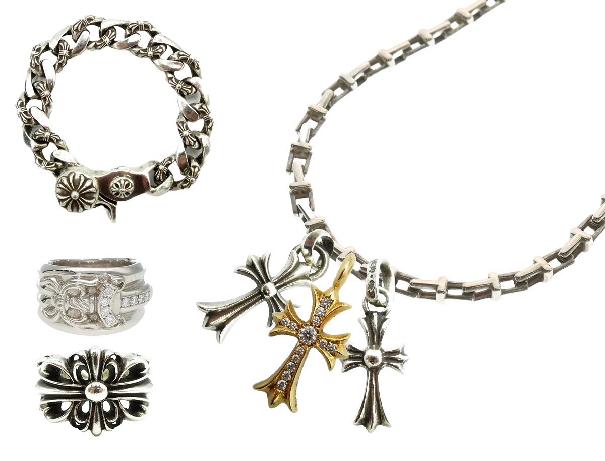 クロムハーツ シルバーアクセサリーガイド クロムハーツのかっこいい付け方を解説！おすすめ人気アイテムや