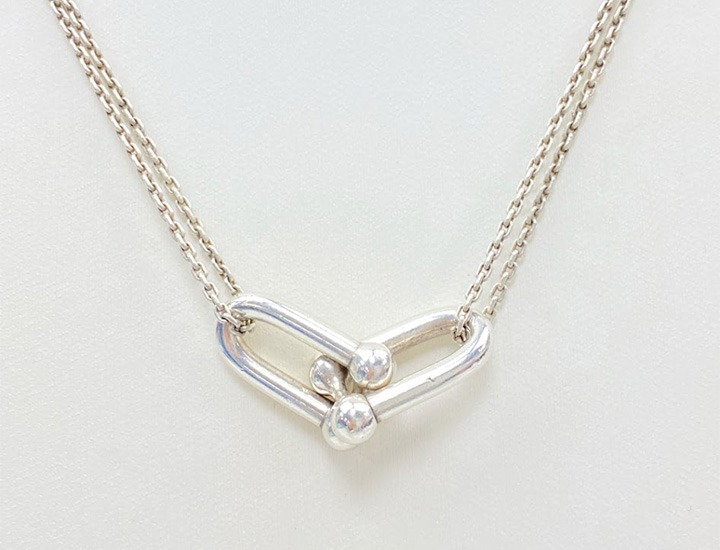 芸能人愛用　ハードウェアネックレス　T1ネックレス　ダイヤモンド仕様　ジルコニア 芸能人愛用 ハードウェアネックレス T1ネックレス ダイヤモンド仕様