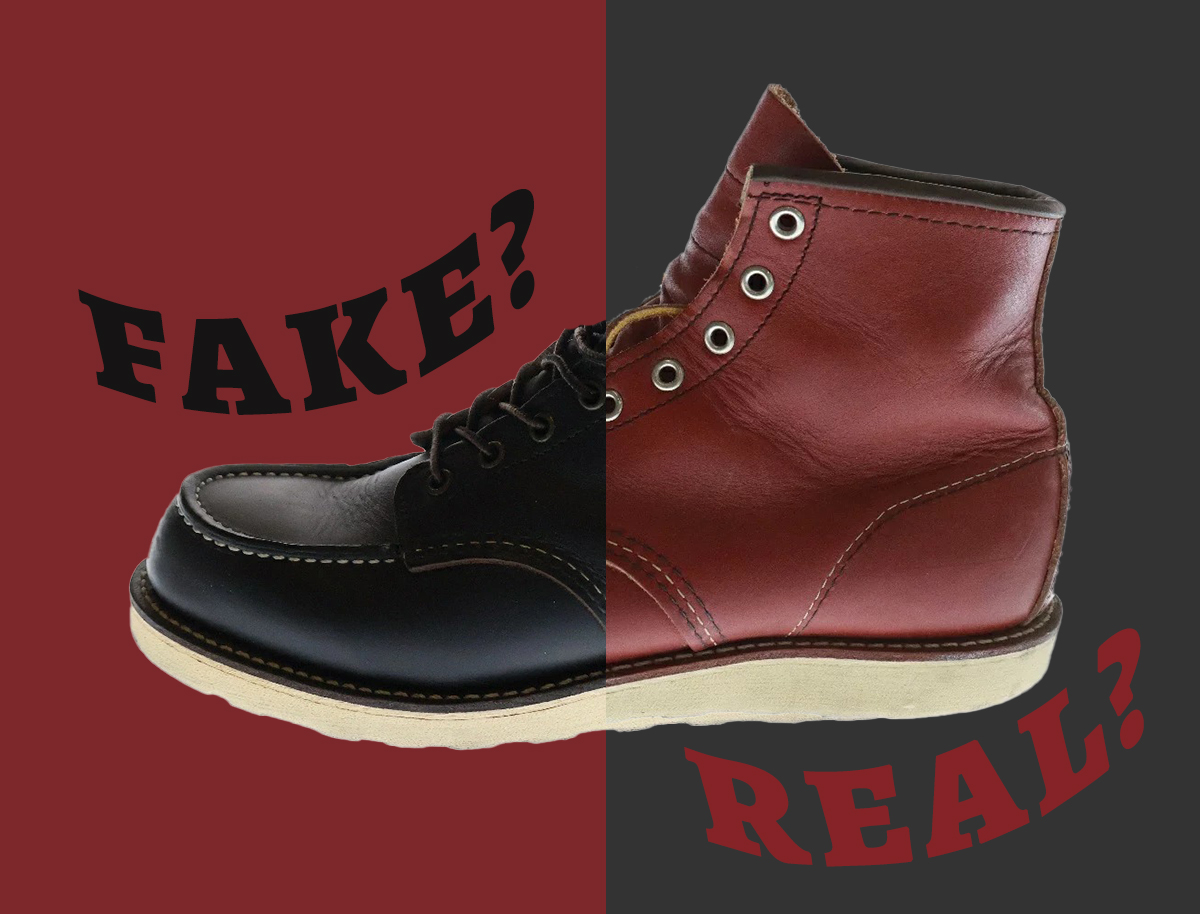 レッドウィングの偽物の見分け方！タグやソールはどこをチェックする
