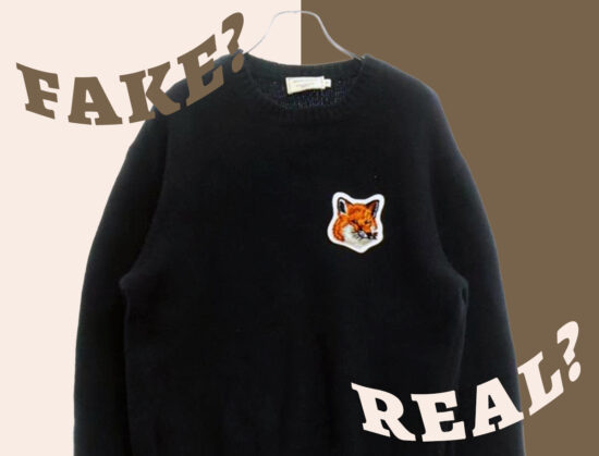 メゾンキツネ偽物の見分け方！ワッペンやロゴなど見逃せない7ポイント