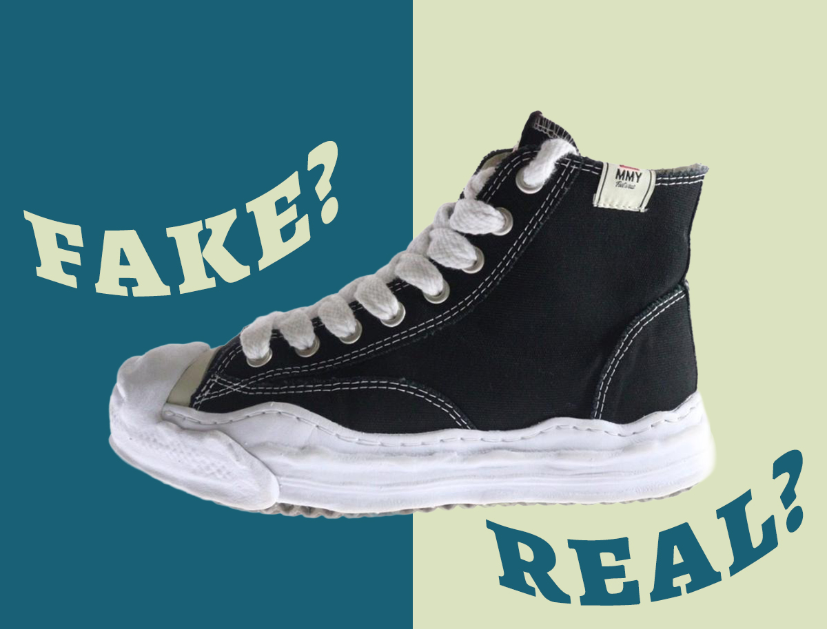 ミハラヤスヒロの偽物見分け方！ブレイキーはインソールやシュータンに