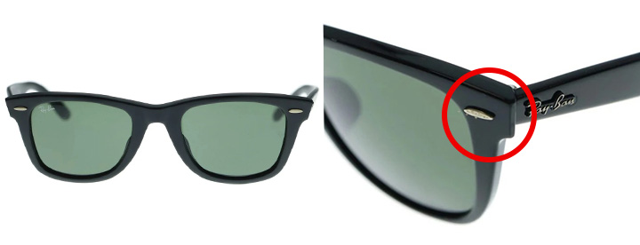 レイバン偽物の見分け方8ポイント！ネジやケースの注意点を解説