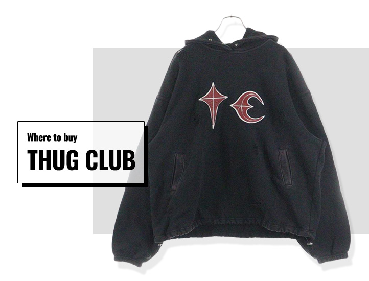 THUG CLUB（サグクラブ）偽物の見分け方！パーカー・ダウン・Tシャツ