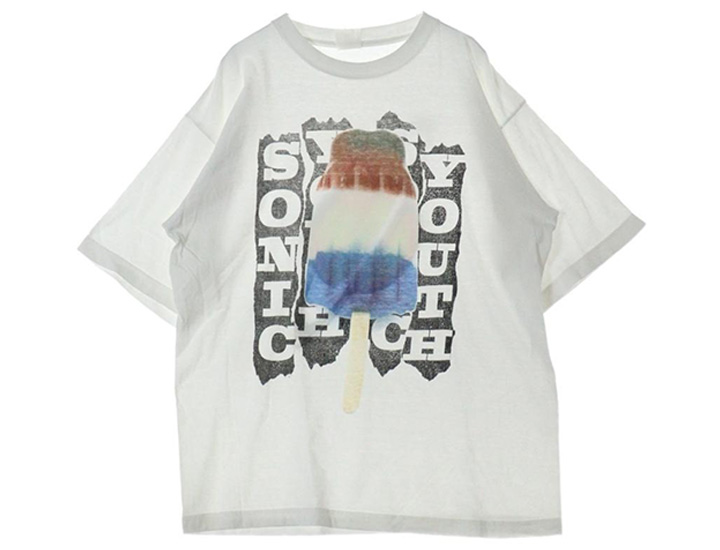 ソニック・ユース（Sonic Youth）の名盤「GOO」のアートワークが施された90年代ヴィンテージTシャツ。