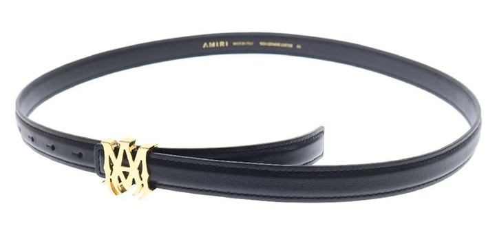 アミリ（AMIRI）ベルトの偽物見分け方6選！素材・バックル・ホールなど