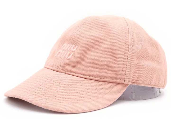 MIU MIUキャップ偽物の見分け方】ロゴ・縫製・素材など5つのポイントを